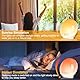 Lichtwecker, Wake Up Light Wecker Zur Simulation Von Sonnenaufgang und Sonnenuntergang, Wecker Kinder mit Doppelalarm und Schlummerfunktion, Wecker mit Licht 11 Farben, 7 Naturklänge, Fm-Radiofunktion
