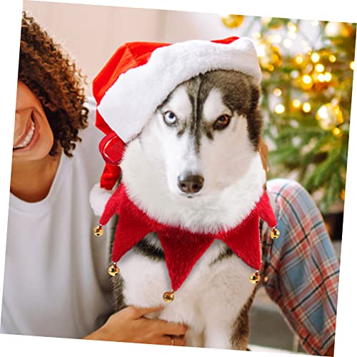 Collier de Noël pour chien réglable et confortable avec clochette pour chat - 4