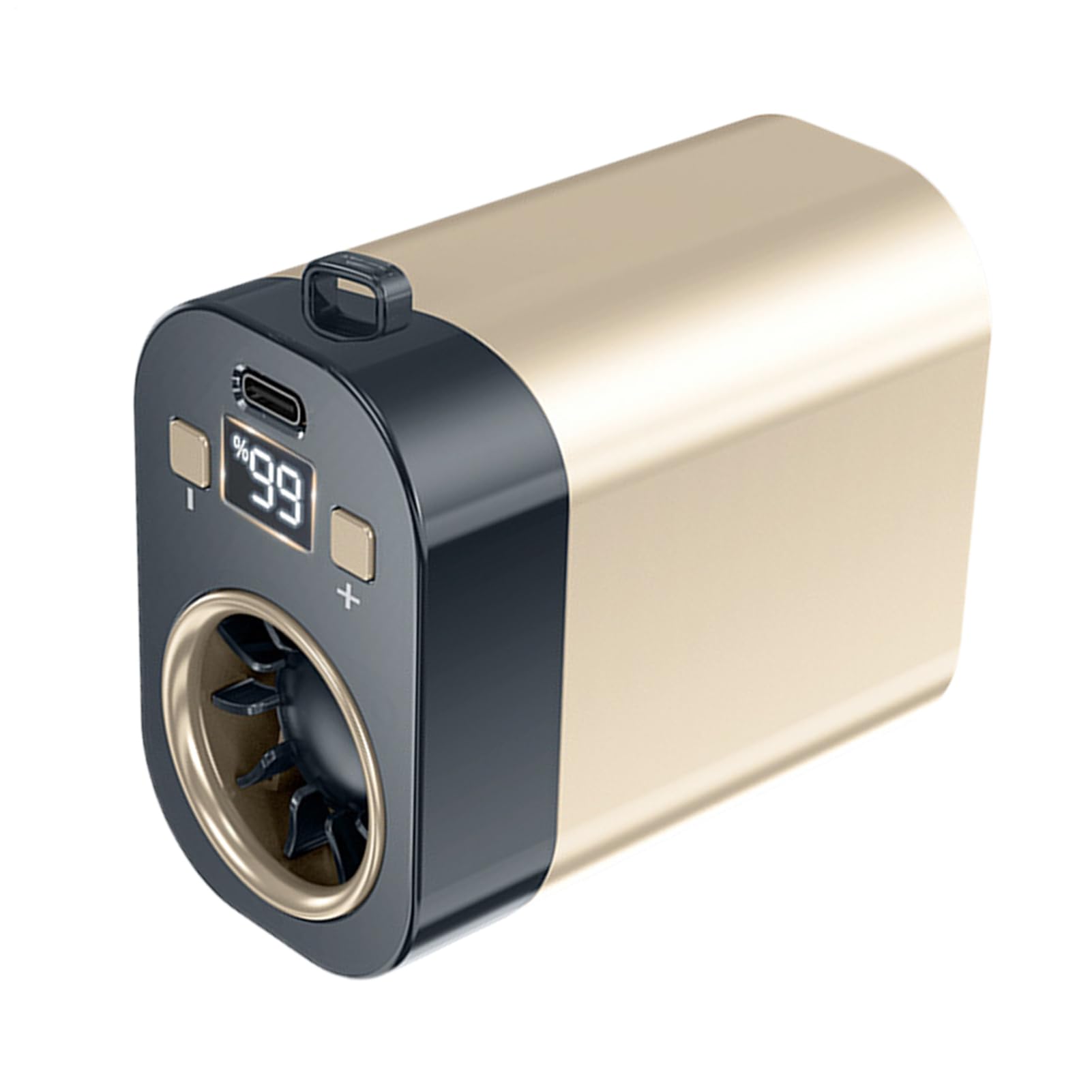 Ventilateur avec clip pour ceinture contre la chaleur, mini ventilateur de voyage