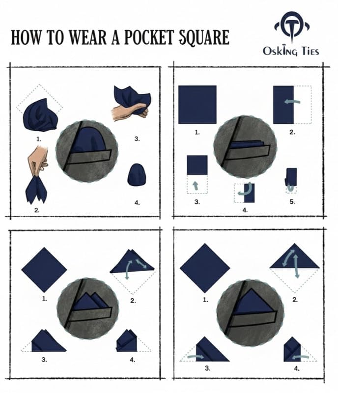 Image of Men's Necktie Gift Set with Wooden Box | Premium Tie, Pocket Square, Cufflinks & Lapel Pin | Elegant Formal Accessories Gift for Men