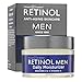 Retinol Men’s Daily Moisturizer – The Original Retinol Moisturizing Cream Made For A Man’s Skin – Anti-Aging Benefits of Exfoliating Vitamin A & Deep Hydration For Healthier, Younger Looking Skin