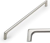 Vista 35 de Amerdeco - Paquete de 10 tiradores en bronce champán para armarios con orificio central de 5 pulgadas (128 mm), tiradores para armarios de cocina