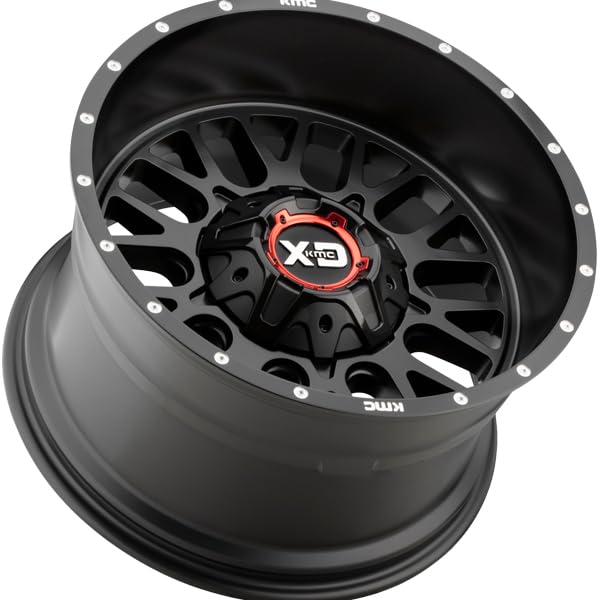 XD SERIES BY KMC WHEELS XD842 SNARE BLACK Wheel (20 x 9. inches /6