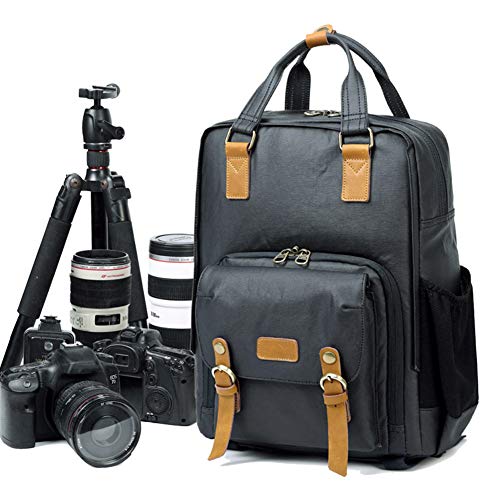 Tragbare Fotografie Tasche wasserdicht Anti-Diebstahl-Multifunktions-Digitalkamera Rucksack große Kapazität Kameratasche für Canon/Nikon/Sony