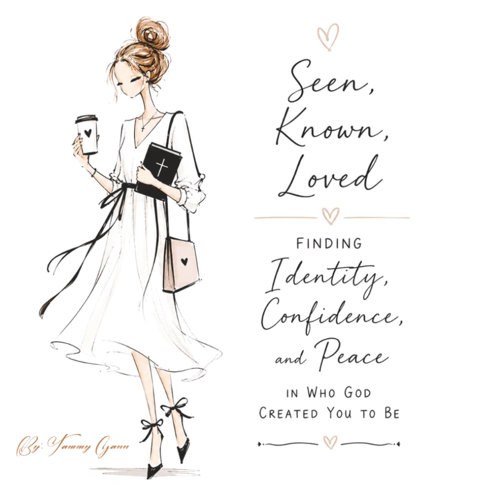 Seen, Known, Loved: Finding Identity, Confidence, and Peace, in Who God Created You to Be.