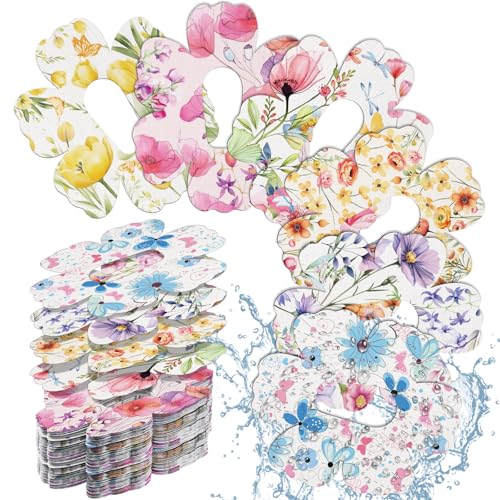 Geiserailie 36 Pack Flower Waterproof Adhesive Patches Sensor Cover Sweat Proof Stickers Flexible Breathable Pre-Cut Non-Fraying Protective Adhesive Tape Compatible with Dexcom Accessories(G6)