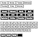 Teacher Created Resources Black and White Flip Calendar