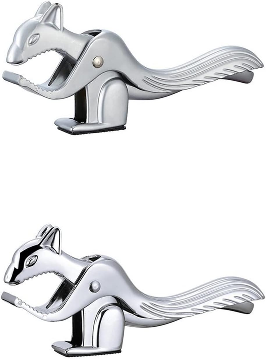 Nut Sheller Long Squirrel-Shaped Nutcracker Walnut Cracker Pliers Nut Clips for Pecans Hazelnut Almonds Walnuts Brazil Nuts Tools Nut Cracker Sheller