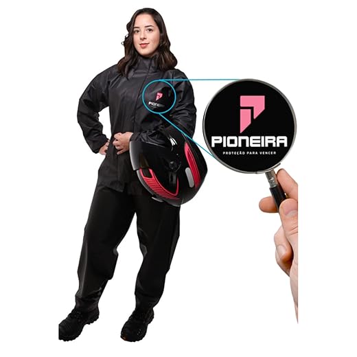 Capa de Chuva Combate PIONEIRAFeminino
