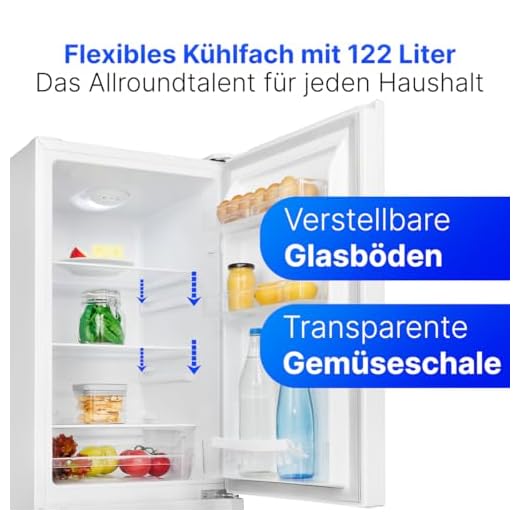 Bomann Kühlschrank mit Gefrierfach 143 cm