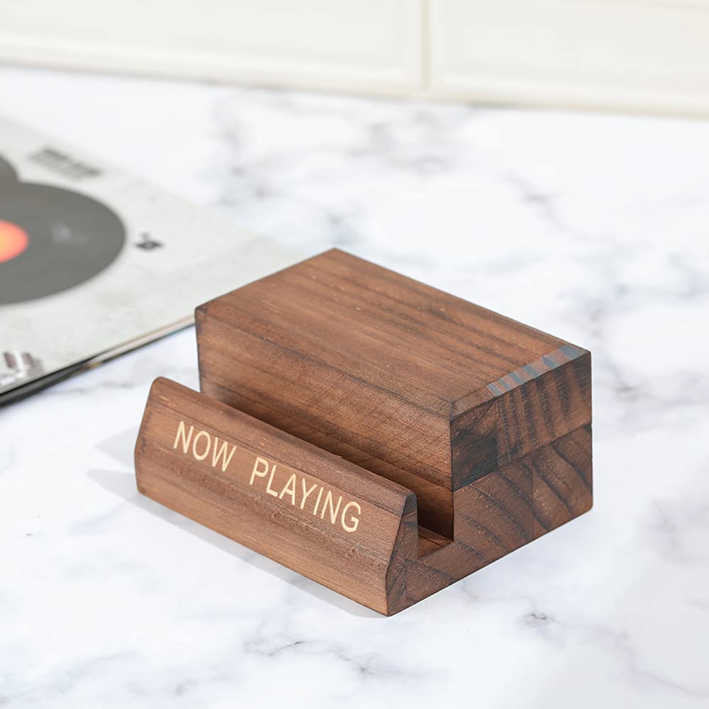 Espositore per dischi in vinile, per mostrare la copertina del disco che stai suonando, supporto dal design minimalista ed elegante, compatibile con tutti i CD ed LP