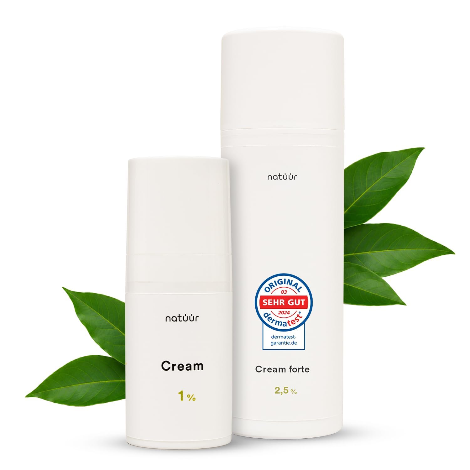 Neuro Kit | Feuchtigkeitscreme Set für trockene & empfindliche Haut | Cream & Cream forte | Gesichtscreme & Körpercreme | Mit Neem-Wirkstoffkomplex NEEMAVERA® | Intensive Hautpflege