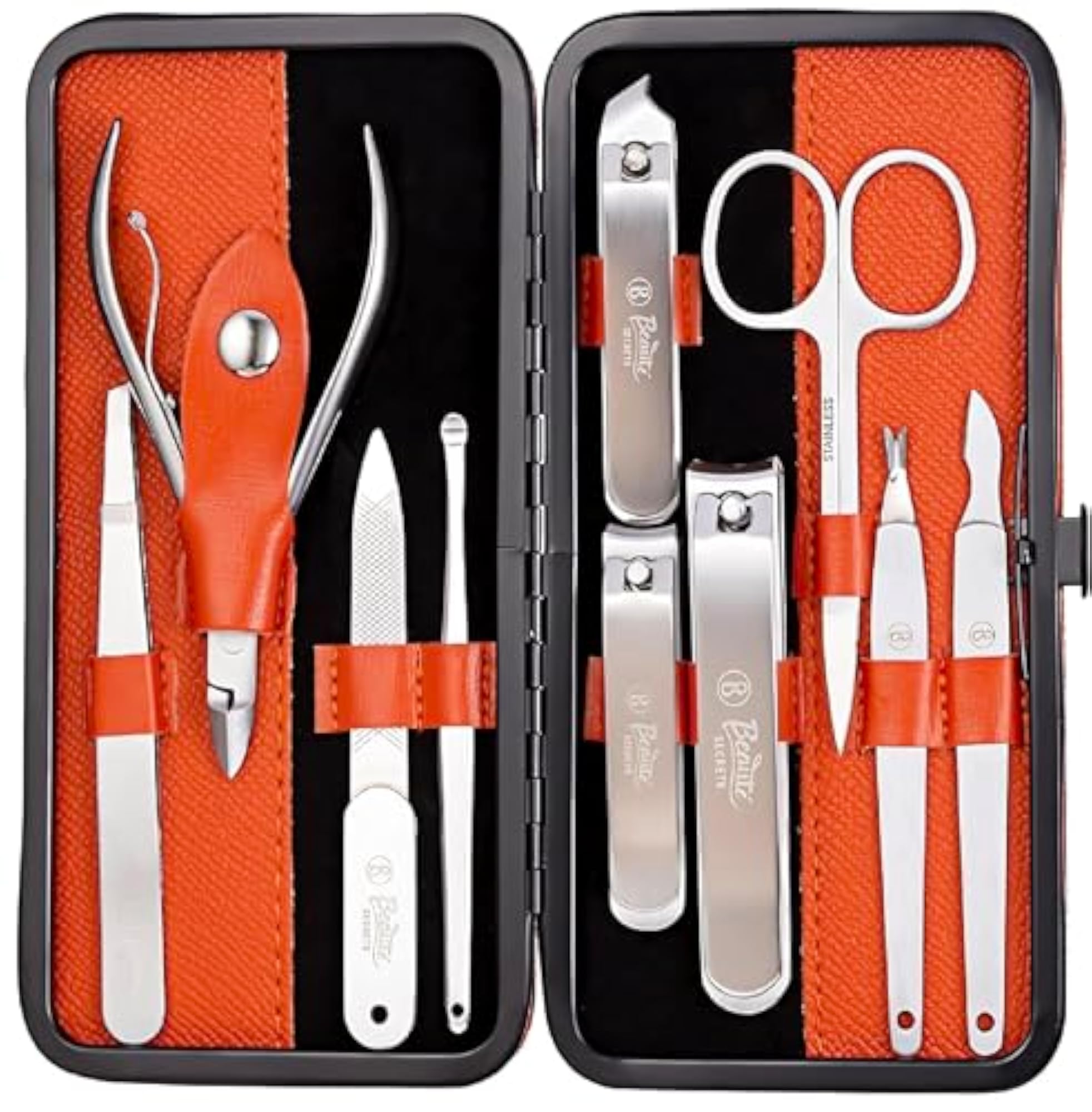 é Premium 10-Piece Manicure Pedicure Kit, Nail Care Set
