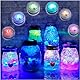 Sporgo Mini Unterwasser LED Licht RGB: 12pcs Lampe Wasserdicht Multi Mehrfarbige Teichbeleuchtung, Unterwasser Licht LED mit Fernbedienung für Garten Aquarium Pool Vase Badewanne