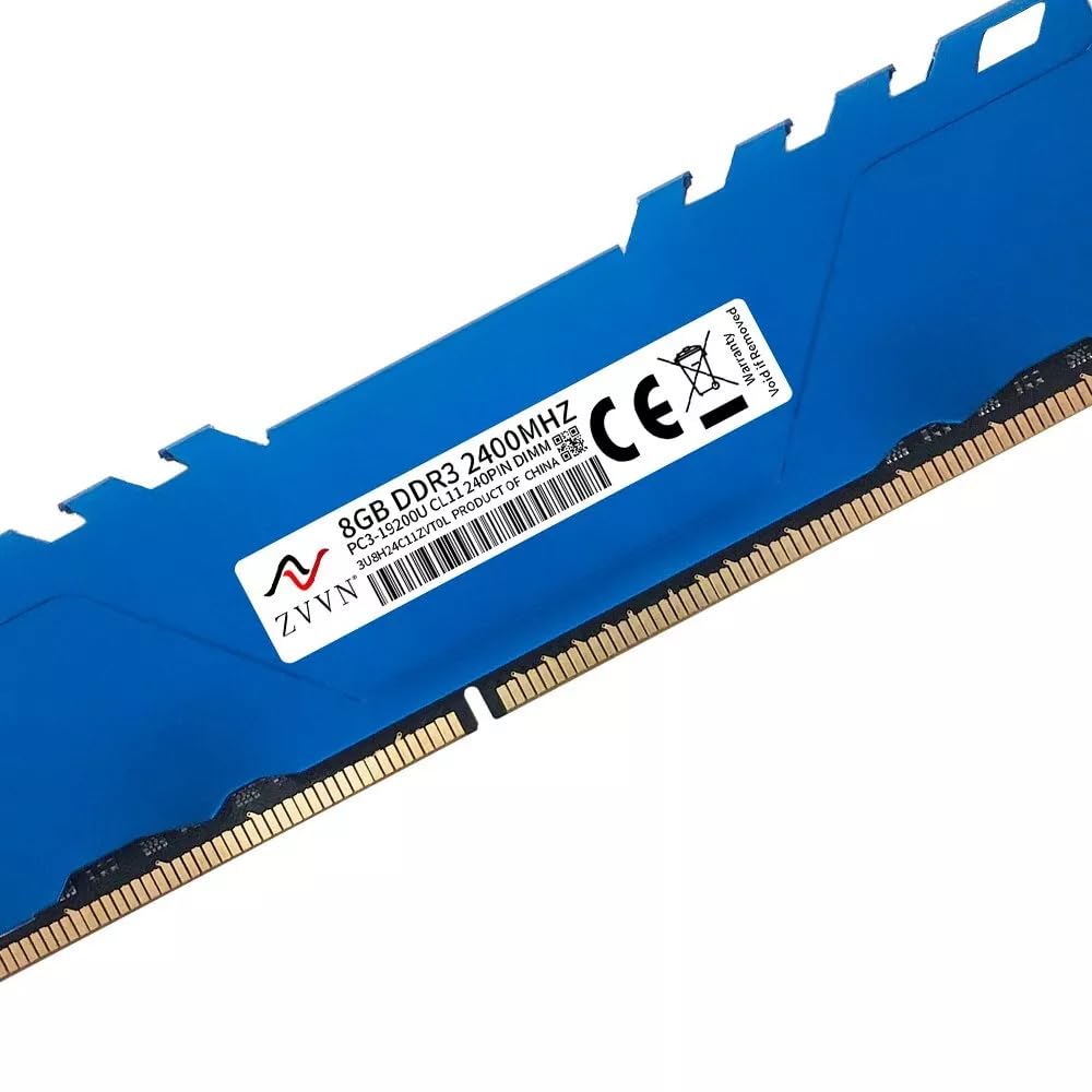16GB (2 x 8GB) DDR3 2400MHz OC (PC3 19200U) 240Pin DIMM