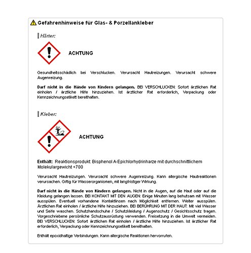 Bindulin - colla a due componenti trasparenti per