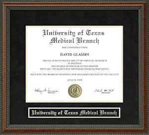 Diploma Frame UNC University Of North Carolina Chapel Hill Graduation Gift Idea Engraved Picture Frames Engraving Degree Bachelor Masters MBA PHD Doctorate School