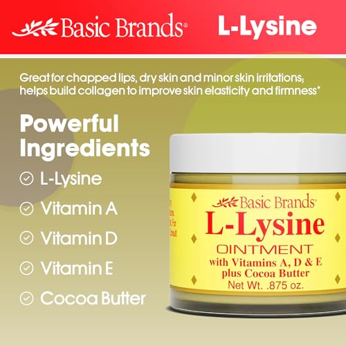 image for Basic Organics Basic Brands L-Lysine Ointment, Cold Sore Fever Blister