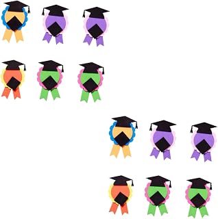 Kisangel 12 pcs Children DIY Material Graduation DIY Medal Award Graduation DIY Tool Graduation Medal Award