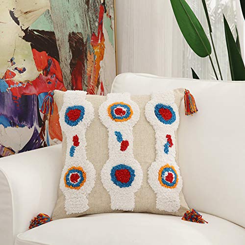 Housse de coussin multicolore tissée main pour raviver une déco terne - 5