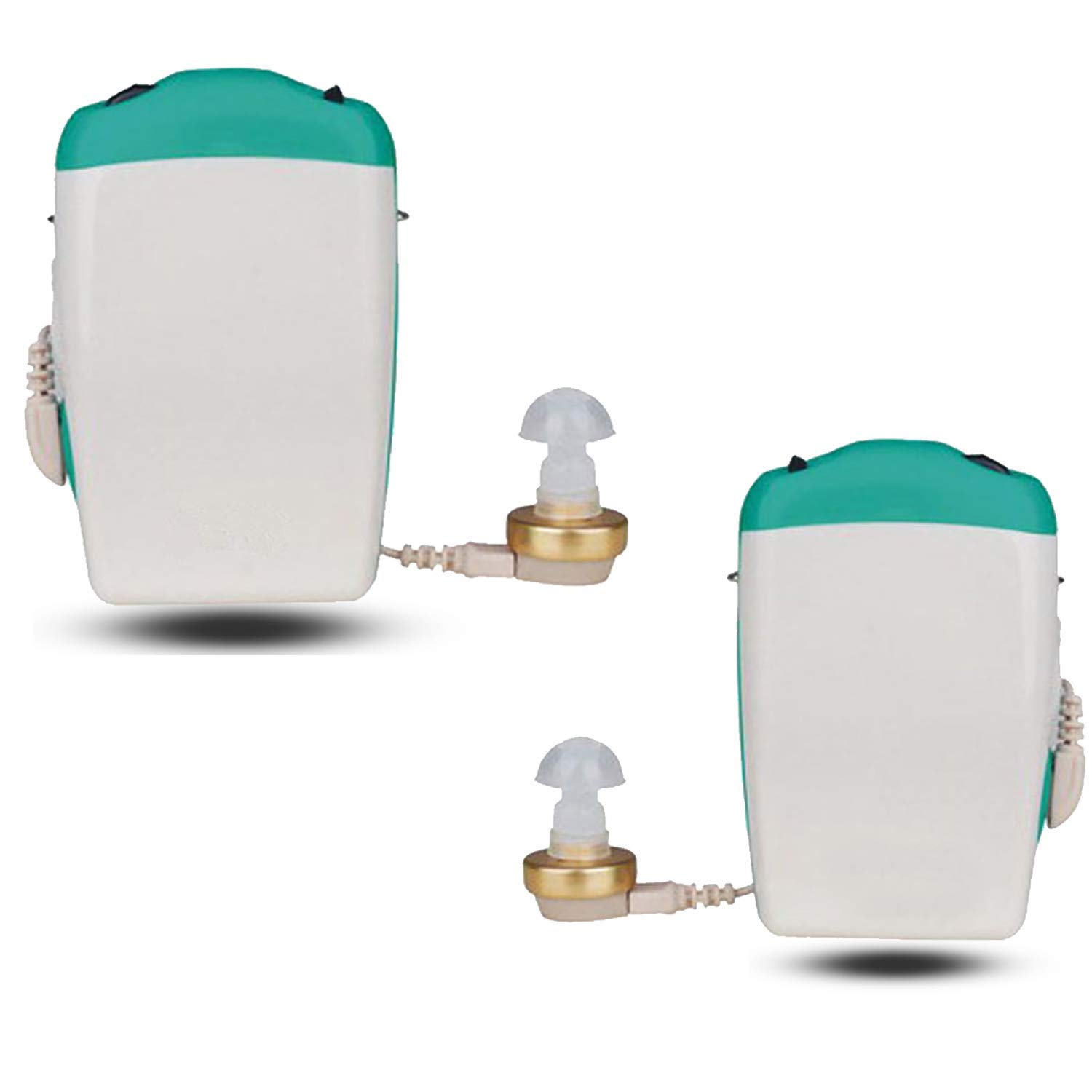 FCS F-18 Hearing Aid, Pocket Personal Sound Hearing Amplifier for Seniors and Adults with Moderate Hearing Loss (Pack of 2) (3 Month Seller Warranty). (B08FG8C1KN) Amazon Price History, Amazon Price Tracker