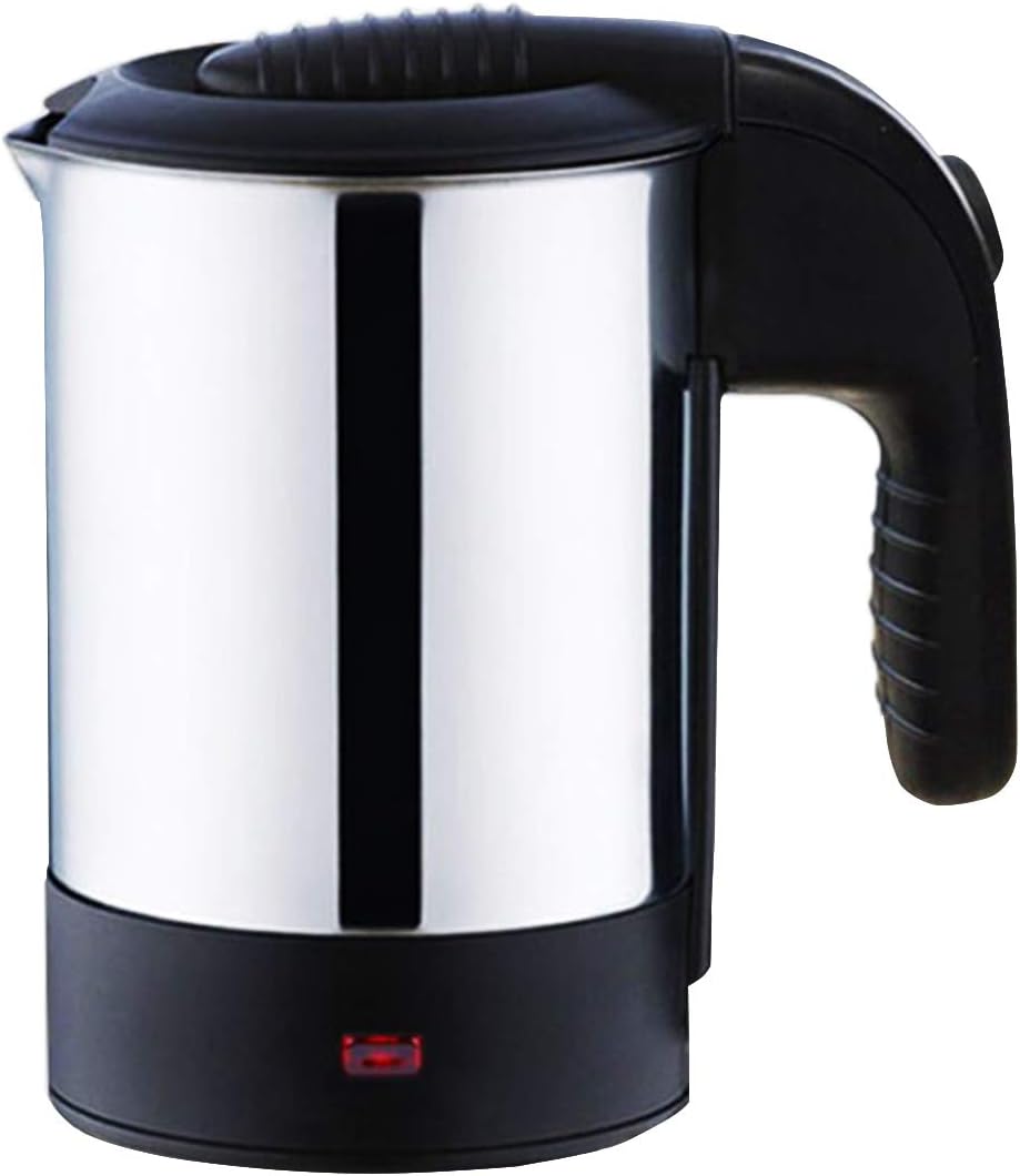 0.5L Mini Portable Stainless Steel Electric Water Kettle for Travel Abroad