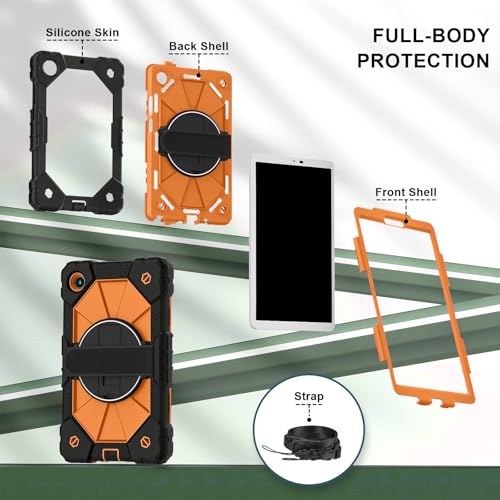Carcasa de 8.7 pulgadas flexible que evita caídas de tabletas 4