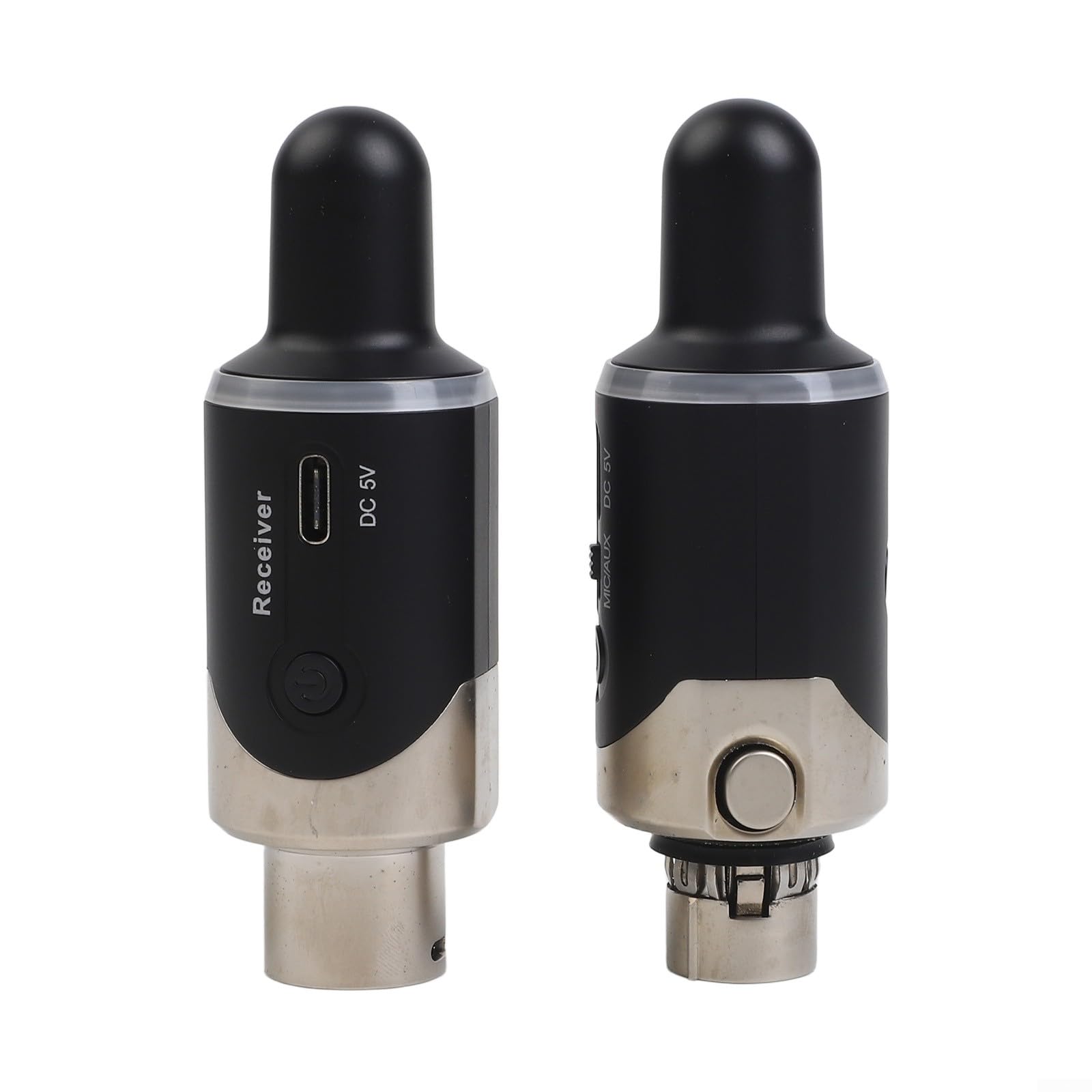 XLR Kabelloses Mikrofonsystem UHF Transmitter Empfänger für Gitarre - 50 Meter Reichweite Anti-Jamming Professionelles Audio für Kirche Hochzeit