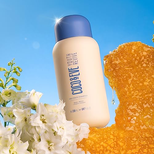 Coco & Eve Pro Youth Shampoo. Anti-aging, strength, shine, volume. Regulate dandruff. With honey - Image 2