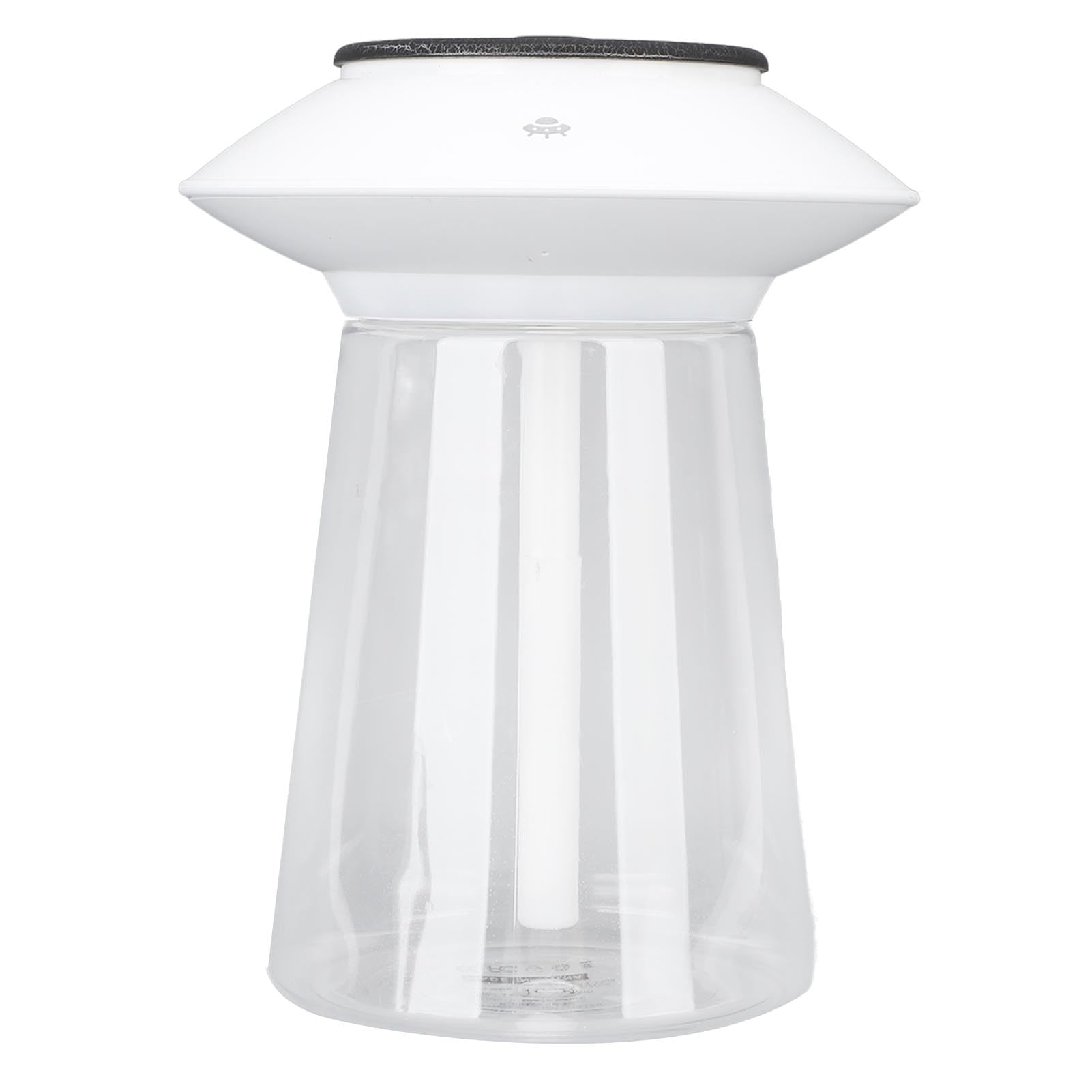 Diffusore umidificatore a forma di fungo, capacità 760 ml, ricaricabile, decorazione domestica, diffusore di oli essenziali (bianco)