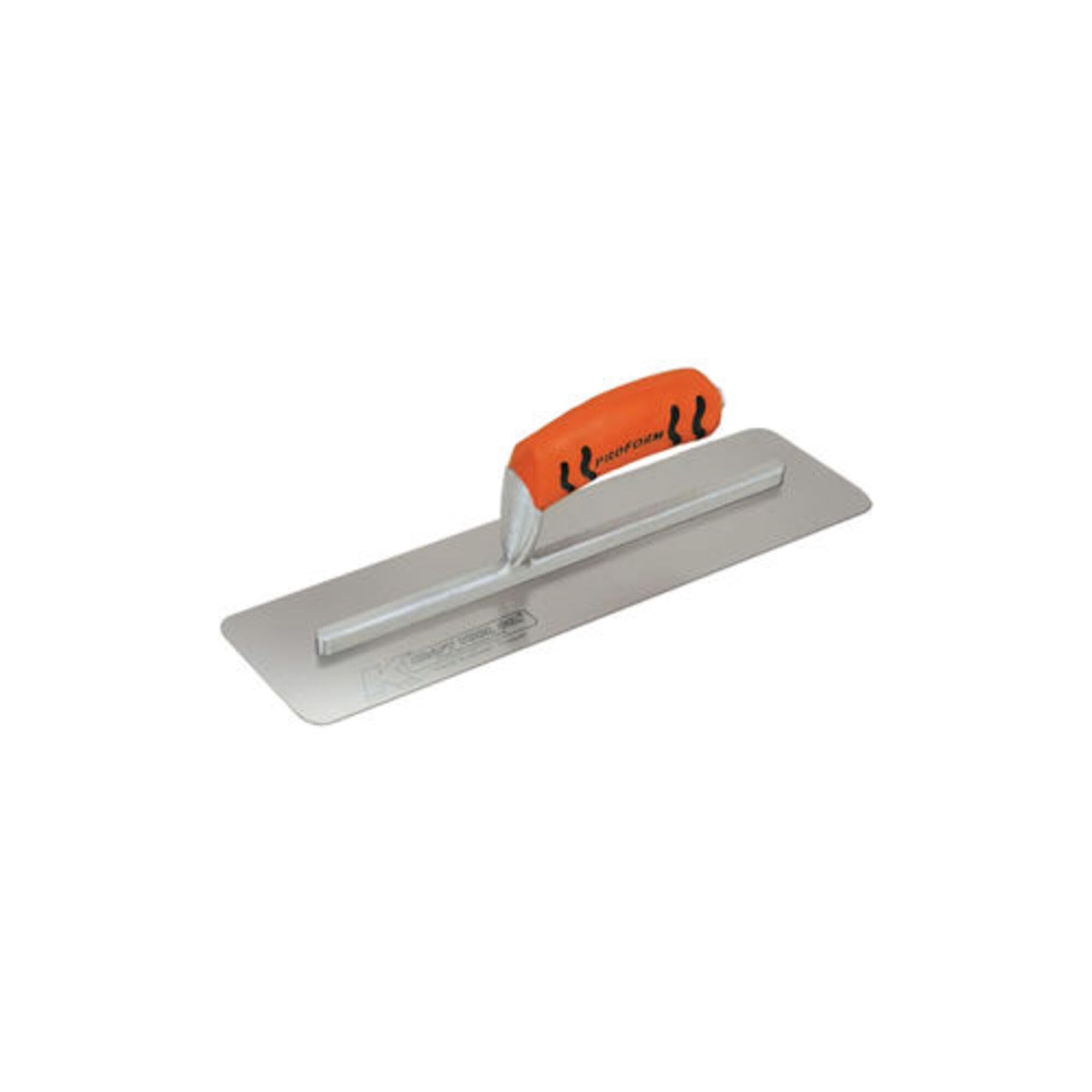 Kraft Tool CF333PF Carbon Steel Silo Trowel with ProForm Handle, 16 x 4-Inch