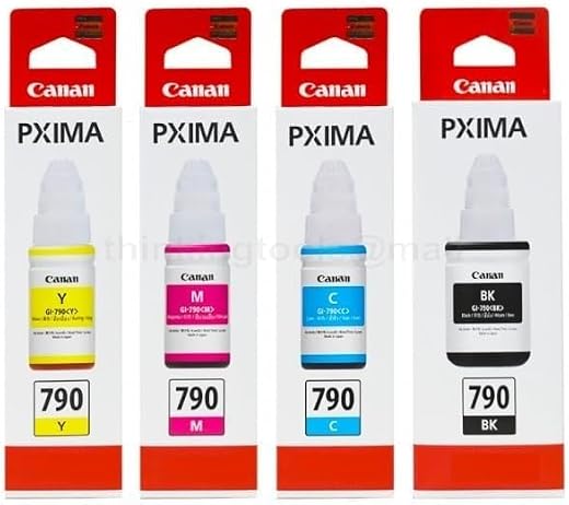 CHIYAD GI-790 Inkjet Ink Compatible with Pixma Suitable for Canan G1000, G1010, G2000, G2002, G2010, G2012, G2100, G3000, ...