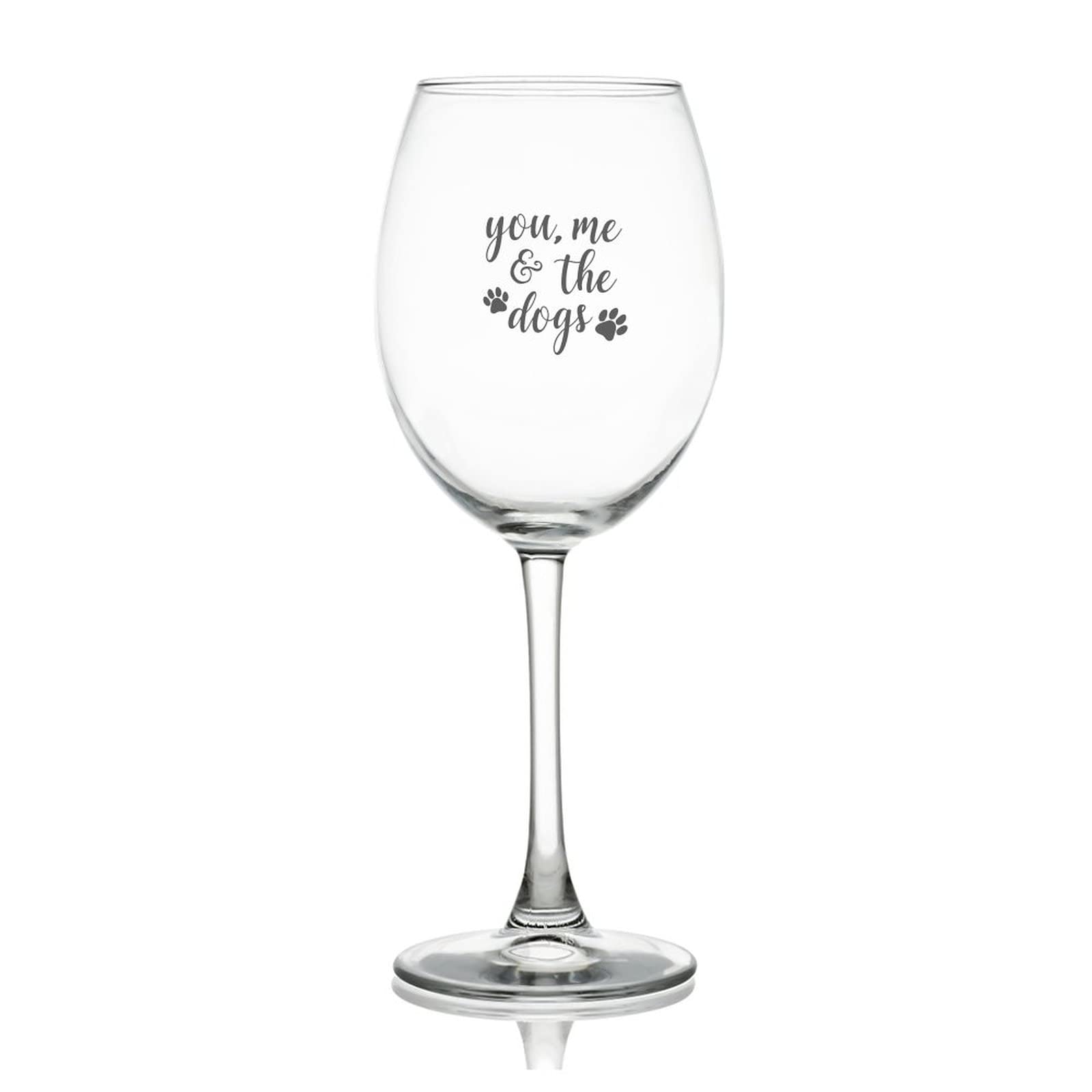 Verres élégants de fête You Me and The Dogs pour table conviviale