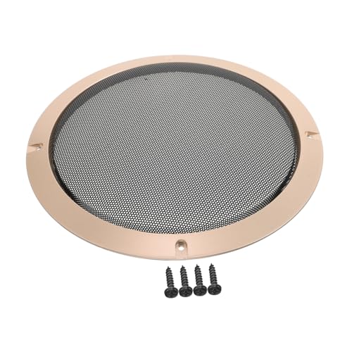 PRETYZOOM Diy Universal Speaker Grille Round Mesh Woofer Protector Audio Speaker Cover Easy Install Car Audio Accessories