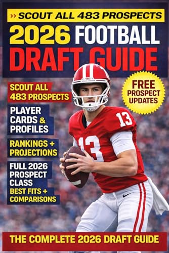 2026 Football Draft Guide: All 483 Prospect Cards and Player Profiles | Includes Prospect Update