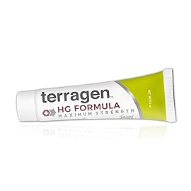 Terragen HG Formula MAX Genital Sores Cream by terrasil, Fast Soothing Natural Treatment for Effective Outbreak Support for Men and Women (14g)