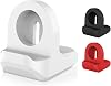 Microcase Apple Watch Tüm Seriler ile Uyumlu Mini Silikon Şarj Standı - AL3569 Siyah