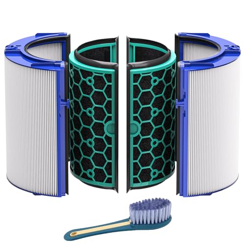 Leemone ダイソン 空気清浄機 用 Dyson DP04 TP04 HP04 HP05 TP05 用 フィルター Pure Hot Cool 空気清浄機能付タワーファン 空気清浄ファンヒーター 交換用フィルター 抗菌フィルター 脱臭フィルター HEPA集じんフィルター 互換品