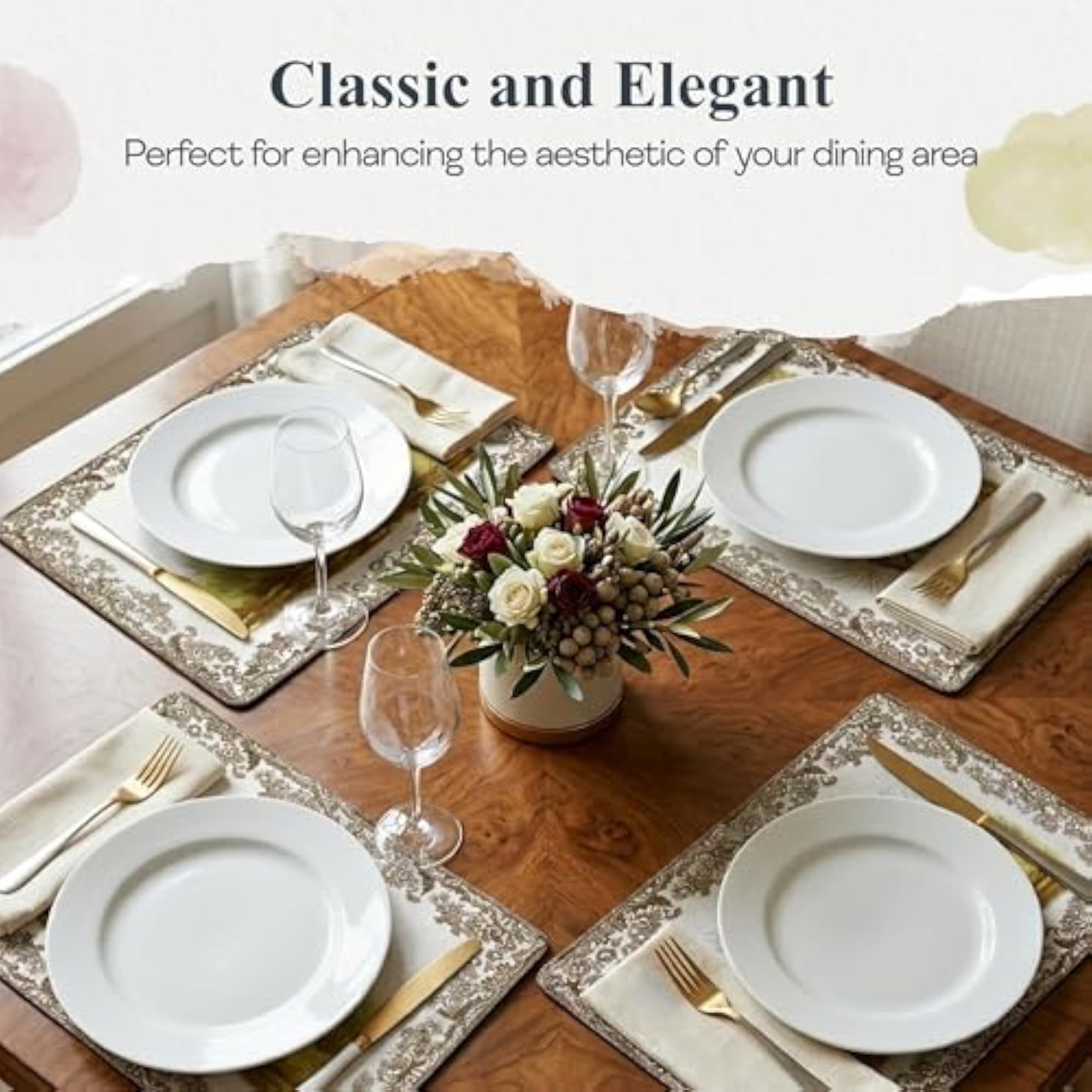 Woodland Rectangular Placemats - Set of 4