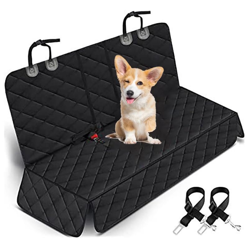 Housse Protection Voiture Chien, pour Fiat 500/500C/500E/Abarth 500 2007-2022 Siege Voiture Chien Transport Couverture Chien Voiture Banquette Arriere, Imperméable Antidérapant