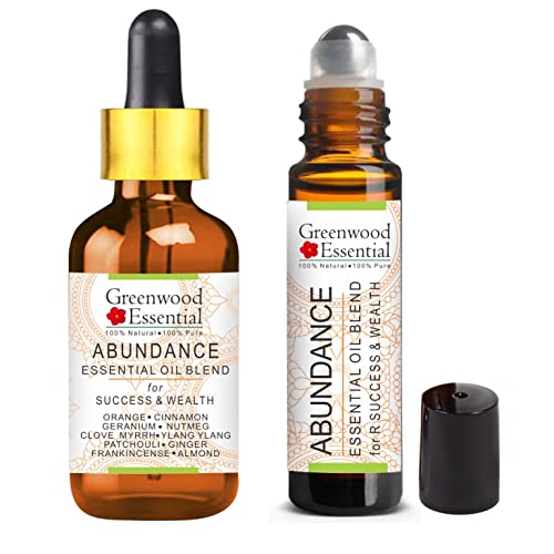 Image of Greenwood Essential Abundance - Essential Oil Blend for Success & Wealth 10ml & 5ml