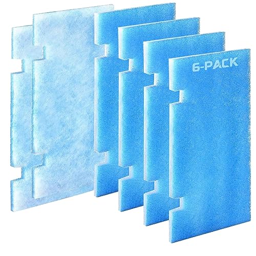 AGradify 6 Pack RV Air Conditioner Filters 14' X 7.5' MERV 8 Rated RV AC Replacement Filters Compatible with Dometic Duo Therm 3313107.103/3105012.003