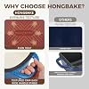 HONGBAKE Everline Collection 2 in 1 Enameled Cast Iron Loaf Pan with Lid, 9x5 Bread Pans for Baking Homemade Sourdough, Nonstick Large Banana Baking Tins, Even Heating Bread Dutch Oven, Blue