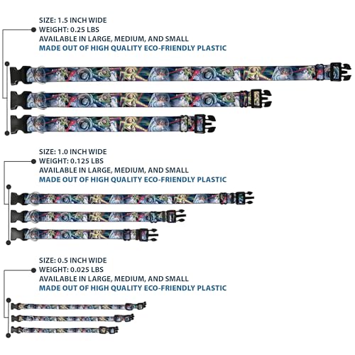 Collar Buzz Lightyear de nailon estampado con broche plástico de ajuste 4