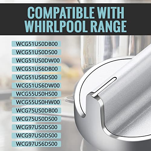 Hpuy Update W10594481 Control Knobs Replacements Compatible For Whirlpool Stove Knobs Replace Wpw10646805 W10698166 Wpw10594481 Cooktop Knobs 5 Pack #TOP5
