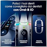 Oral-B iO6 Electric Toothbrush Grey, 3 Brushes, 1 Travel Case, 1 Pouch, 1 Brush Holder - 10