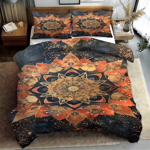 Funda Nordica Cama 90 Mandala místico Juego