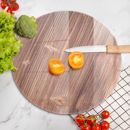 Planche à découper induction Wallfluent anti-rayure 40cm protection bois