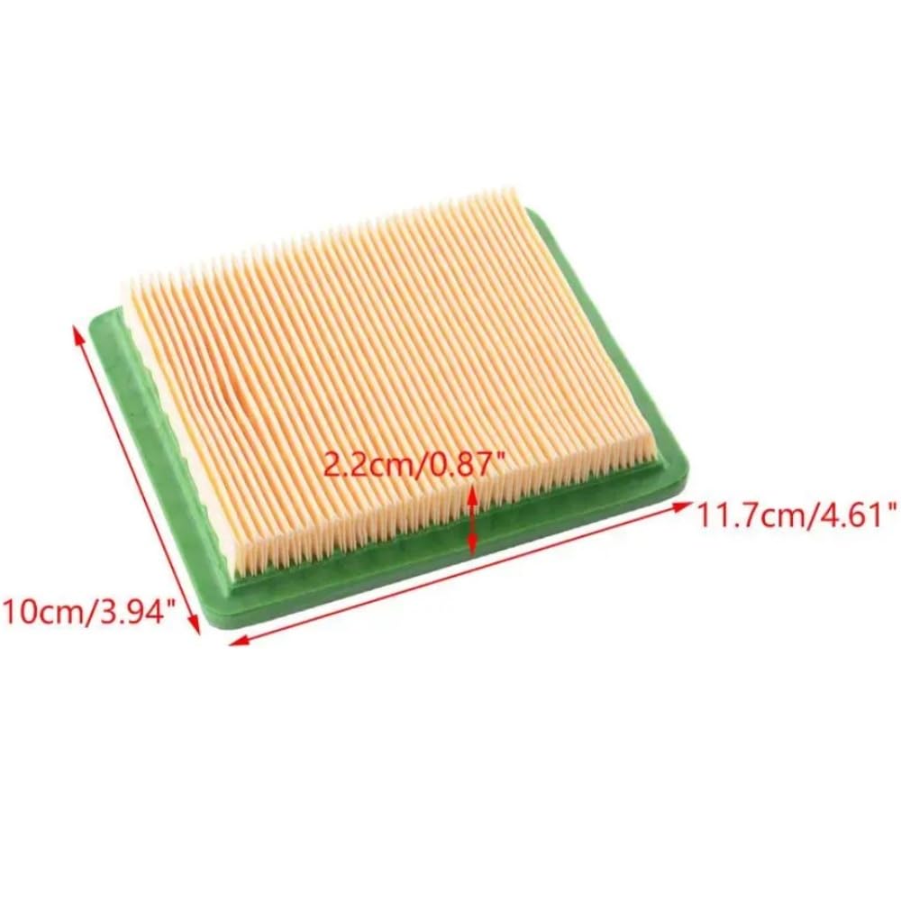 Filtro de aire for cortacésped, 2 uds., apto for RM120BAE BRB-RM-5201