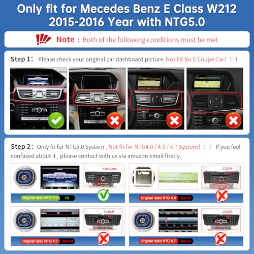 Road Top Pantalla CarPlay 12.3” para Mercedes-Benz E-Class W212 miniatura 2
